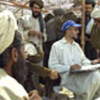 UNHCR worker registers Afghan refugees