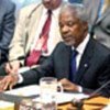 Kofi Annan addresses the Council