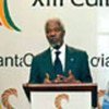 Kofi Annan s'adresse au XXIIIe Sommet  ibéro-américain
