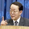 Le Président du Conseil, l'ambassadeur Wang Guangya