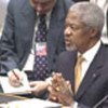 Kofi Annan addresses the Security Council