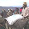 WFP food distribution at Mokhotlong, Lesotho