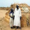 An internally displaced family in West Darfur