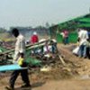 Rescue workers at Gatumba massacre site