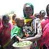 Displaced women in Darfur