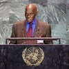 President Abdoulaye Wade of Senegal addresses the General Assembly.