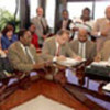 Signing of electoral assistance agreement