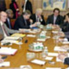 Annan with members of the Security Council