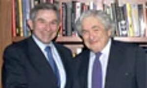 Wolfowitz (left) and Wolfensohn