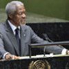 Annan addresses NPT review conference