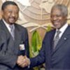 Annan (R) and GA President Ping (file photo)