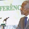 Annan at the opening of the African Union Summit