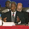 Annan opens meeting in London