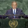 President George Bush addresses summit