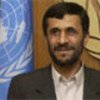 Iranian President  Ahmadinejad