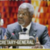 Kofi Annan addresses ministerial meeting