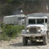 Convoy of WFP trucks in Abbottabad