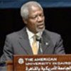 Kofi Annan speaks at memorial lecture