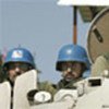 Jordanian peacekeepers on patrol in Cité Soleil (file photo)