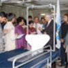 Reporters briefed on use of orthopaedic beds