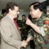 RSG Doss with Maj.-Gen. Kangwei