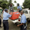Transporting electoral materials in Haiti