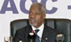 Kofi Annan addresses opening session