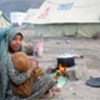 Earthquake survivors in Muzaffarabad