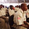 Newly-trained Liberian corrections officers