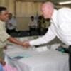 Special Envoy Ian Martin (R) in Timor-Leste