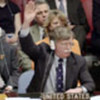 Amb. Bolton of the US votes in the Council