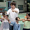 Jackie Chan and children film bird flu message