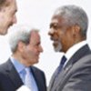 Kofi Annan arrives in Beirut