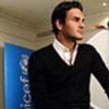Roger Federer records a UNICEF PSA