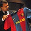 El Club Barcelona porta el logotipo de UNICEF en la camiseta. Foto: UNICEF/HQ06-0719/Markisz