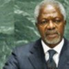 Kofi Annan addresses the General Assembly