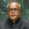 Indian Defence Minister Pranab Mukherjee