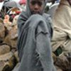 Flood victim in Ethiopia