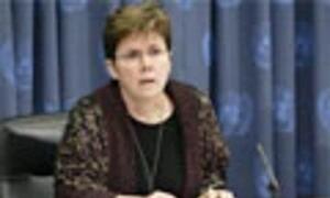 ASG Jane Holl Lute briefs journalists