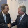 Ban Ki-Moon and Philippe Kirsch