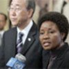 Deputy Secretary-General Migiro addresses media