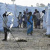 IDPs at camp in Sri Lanka's Batticaloa district