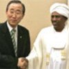 Ban Ki-moon with Sudanese President Al-Bashir