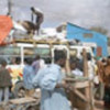 Displaced arrive in town of Galkayo (file photo)