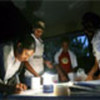 Vote counting in Dili