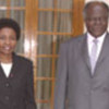 Asha-Rose Migiro and President Kibaki