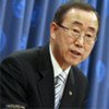 Le Secrétaire général de l'ONU, Ban Ki-moon.