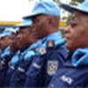 Congolese National Police officers