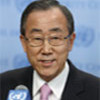Ban Ki-moon briefs journalists