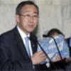 Ban Ki-moon addresses staff upon return from Algiers